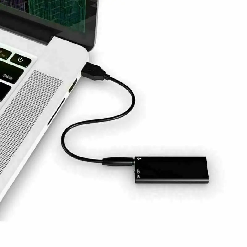 Sprachrekorder Ultra Dünn Mini Digital Diktiergerät Kompakt