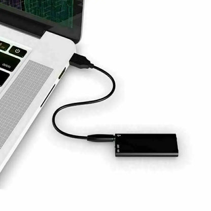 Sprachrekorder Ultra Dünn Mini Digital Diktiergerät Kompakt