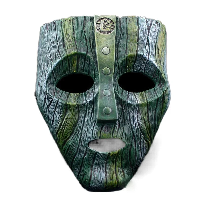 Loki maske harpiks bark maskerade cosplay maske Halloween 2025 gud for triks rekvisitt