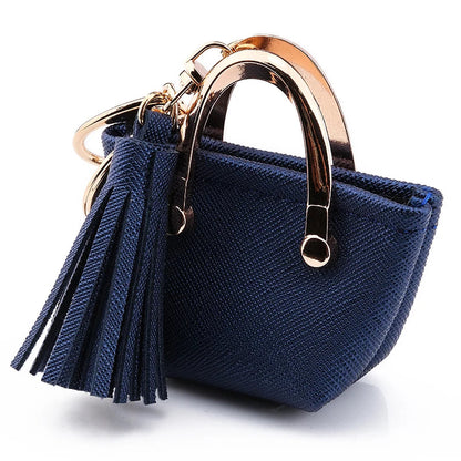 1+1 Gratis Birkin Inspiriertes Mini Handtasche - PU Leder Münzbeutel Charm Schlüsselanhänger