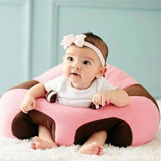 Cozy Plush Animal Baby Support Seat Cushion for Kids Soft Bean Bag Sofa Chair