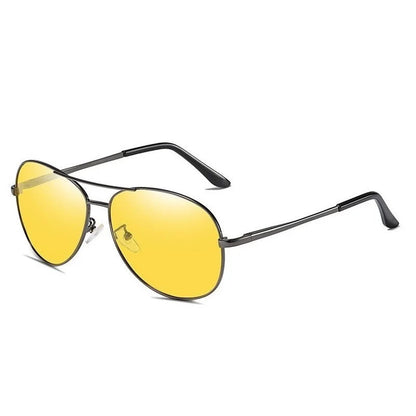 Gafas de sol fotoquímicas para hombres y mujeres - Gafas de conducción vintage Chameleon UV400