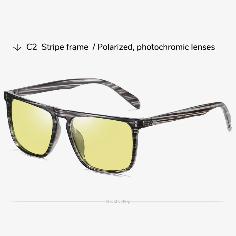 Photochromic Sunglasses Polarized Lenses For Driving Day And Night Comfort Lightweight Frame Fall 2025 Trend