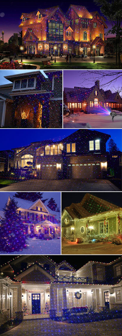 Christmas Laser Light Projector Waterproof Outdoor Garden