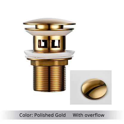 Pop Up Drain Button Sink Stopper Corrosion Resistant Bathroom Accessory For Kitchen Or Bath Modern Renovation 2026