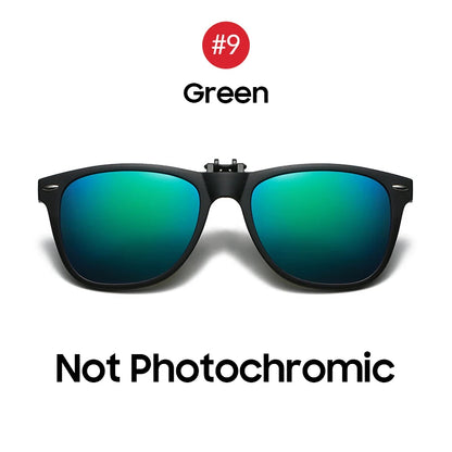 Photochromic Sunglasses Flip-Up Clip-On Polarized Lenses for Driving Summer 2026 Trend Gift Idea