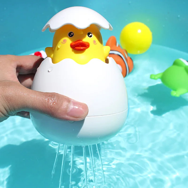 Baby Bathing Toy Kids Cute Duck Penguin Dinosaur Sprinkler Swimming Fun