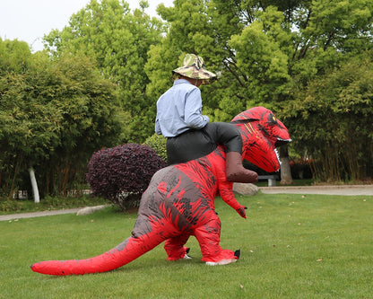 T-Rex Inflatable Halloween Cosplay Dinosaur Costume for Adults Men Women Carnival Party 2026