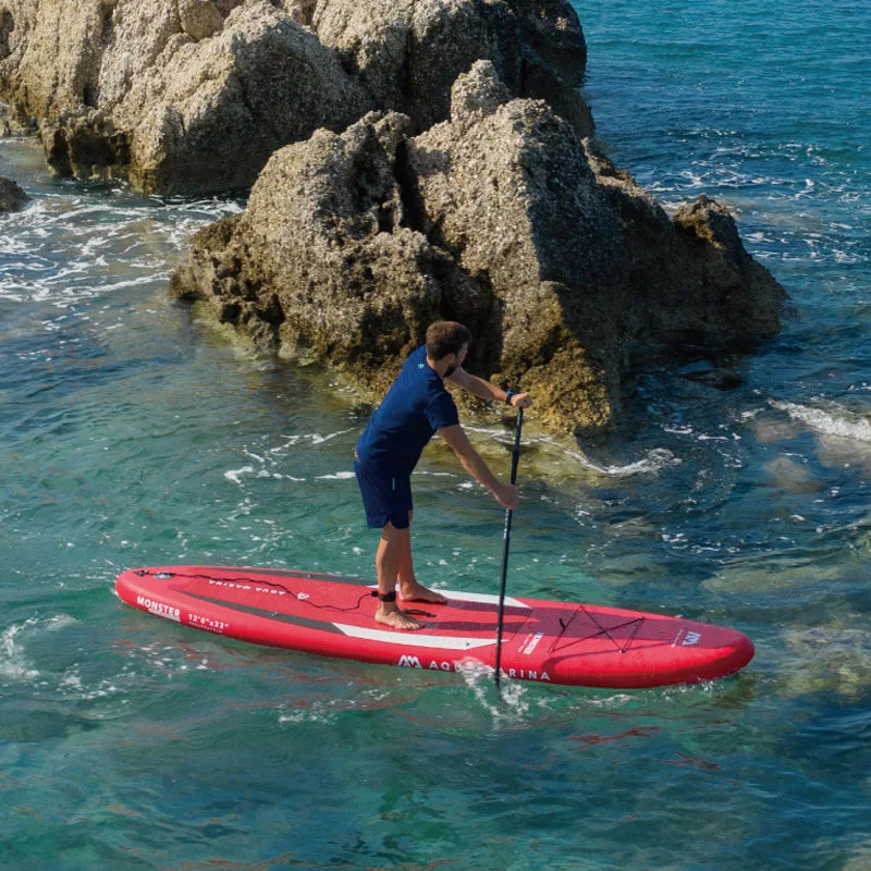 Inflatable Stand Up Paddle Board 366x84x15cm, Lightweight 10kg, 170kg Capacity, Complete Accessory Set for Water Sports