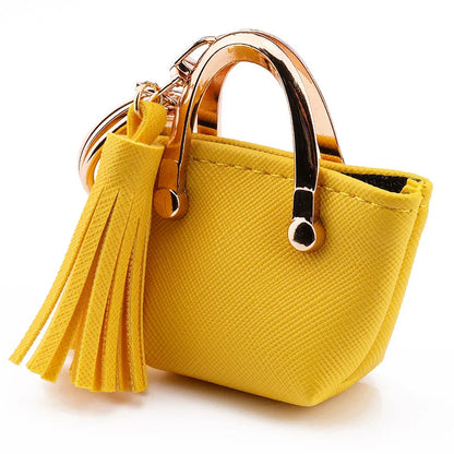 1+1 Gratis Birkin Inspiriertes Mini Handtasche - PU Leder Münzbeutel Charm Schlüsselanhänger