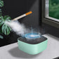 Electronic Air Purification Ashtray - Indoor Smoke Removal Device with Multi-Layer Filtration for Cleaner Living Spaces