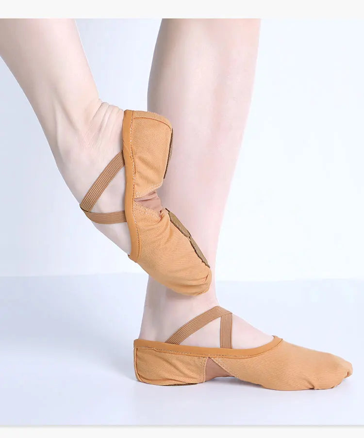 Supportive Flattering Women Ballet Shoes - Split Sole Mesh