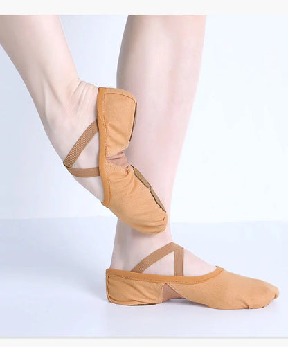 Supportive Flattering Women Ballet Shoes - Split Sole Mesh