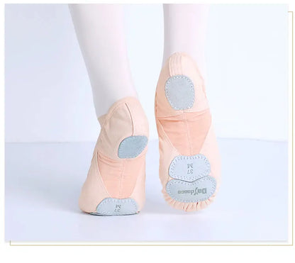 Supportive Flattering Women Ballet Shoes - Split Sole Mesh