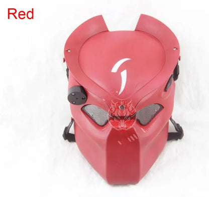 Predator Alien Hunter Composite Helmet with Infrared Light Tactical Airsoft Mask 2026