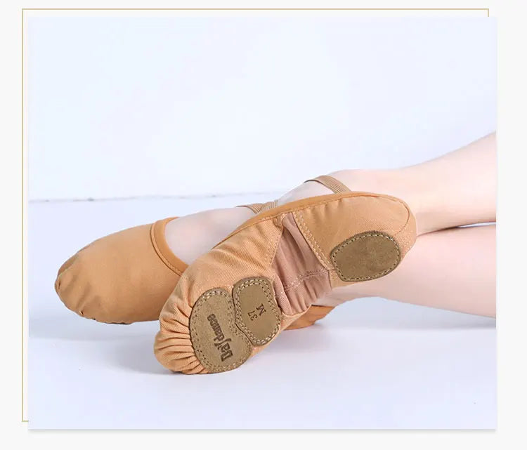 Supportive Flattering Women Ballet Shoes - Split Sole Mesh