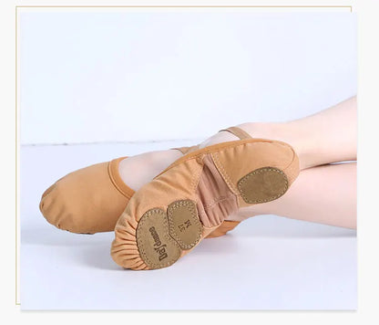 Supportive Flattering Women Ballet Shoes - Split Sole Mesh