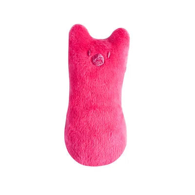 Teeth Grinding Catnip Toys - Funny Plush Cat Chewing Toy for Kittens