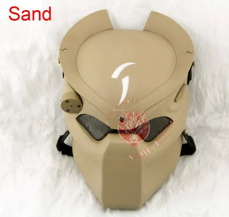 Predator Alien Hunter Composite Helmet with Infrared Light Tactical Airsoft Mask 2026
