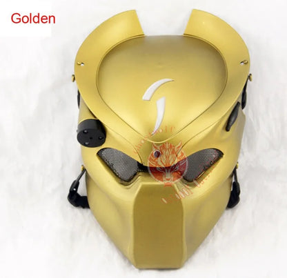 Predator Alien Hunter Composite Helmet with Infrared Light Tactical Airsoft Mask 2026