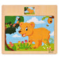 Wooden Vehicle Animal Puzzles for Kids Educational Gift