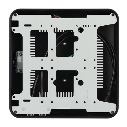 Mini ITX kabinet i aluminium med indbygget strømforsyning