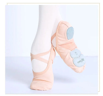 Supportive Flattering Women Ballet Shoes - Split Sole Mesh