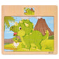 Wooden Vehicle Animal Puzzles for Kids Educational Gift