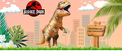 T-Rex Inflatable Halloween Cosplay Dinosaur Costume for Adults Men Women Carnival Party 2026