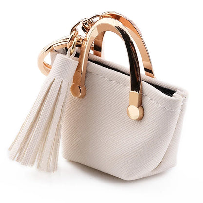 1+1 Gratis Birkin Inspiriertes Mini Handtasche - PU Leder Münzbeutel Charm Schlüsselanhänger