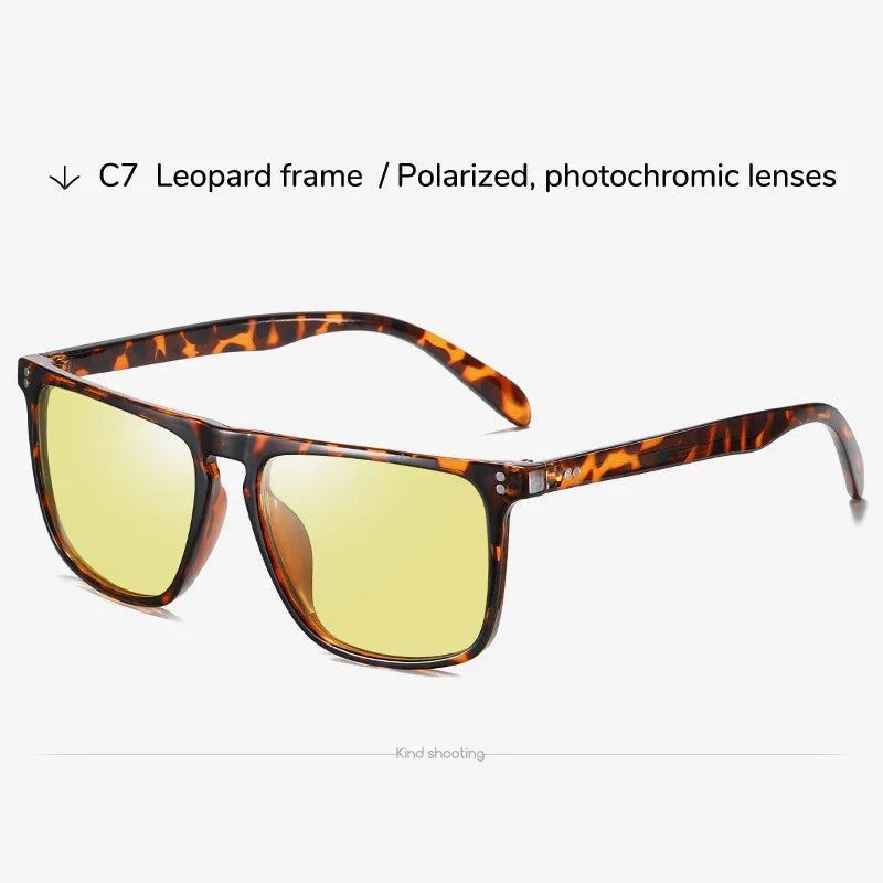 Photochromic Sunglasses Polarized Lenses For Driving Day And Night Comfort Lightweight Frame Fall 2025 Trend