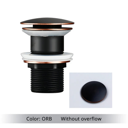 Pop Up Drain Button Sink Stopper Corrosion Resistant Bathroom Accessory For Kitchen Or Bath Modern Renovation 2026
