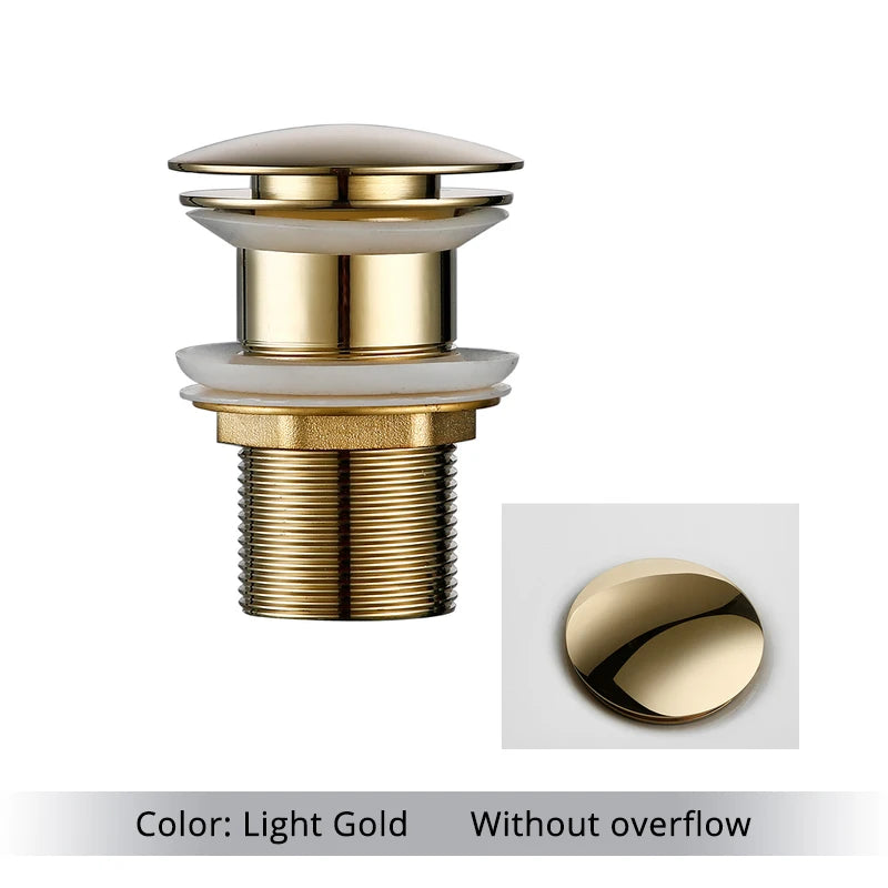 Pop Up Drain Button Sink Stopper Corrosion Resistant Bathroom Accessory For Kitchen Or Bath Modern Renovation 2026