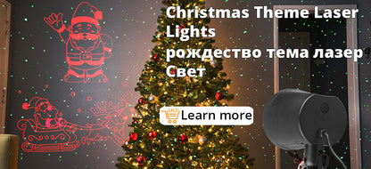 Christmas Laser Light Projector Waterproof Outdoor Garden