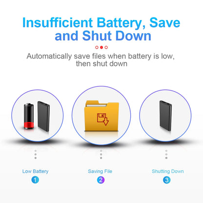 Sprachrekorder Ultra Dünn Mini Digital Diktiergerät Kompakt