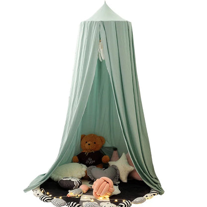Bed Canopy Hanging Mosquito Net Dome Crib Nursery Decor Fall 2025 Cozy Mosquito Protection