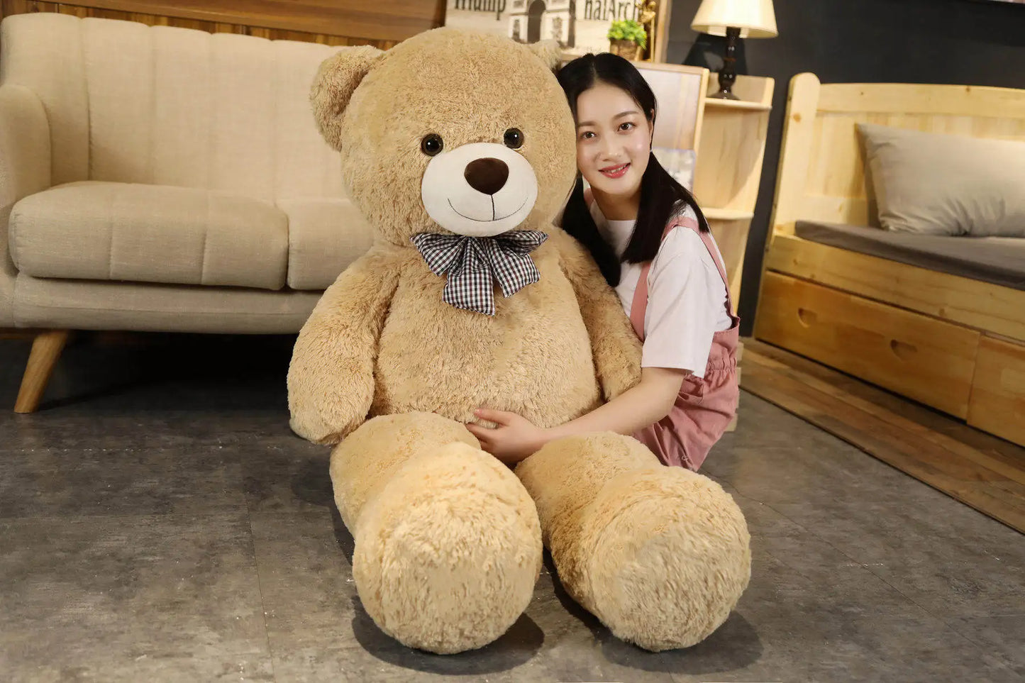 Giant 105cm Soft Teddy Bear Hugging Pillow Children Gift