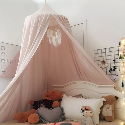 Bed Canopy Hanging Mosquito Net Dome Crib Nursery Decor Fall 2025 Cozy Mosquito Protection