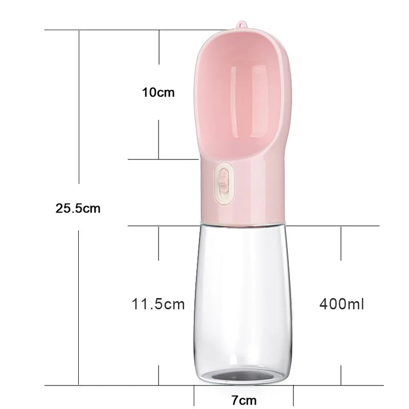 Dog Water Bottle Portable Travel Bowl Hands-Free Pet Drinking Bottle Fall 2025 Leakproof Hydration