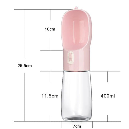 Dog Water Bottle Portable Travel Bowl Hands-Free Pet Drinking Bottle Fall 2025 Leakproof Hydration