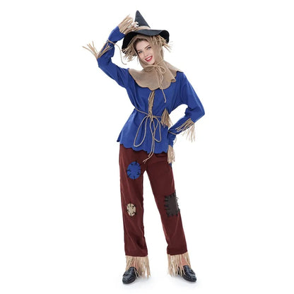 Scarecrow Costume Wizard Of Oz Halloween 2025 Outfit