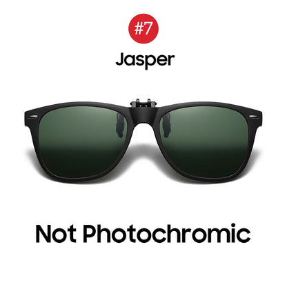 Photochromic Sunglasses Flip-Up Clip-On Polarized Lenses for Driving Summer 2026 Trend Gift Idea
