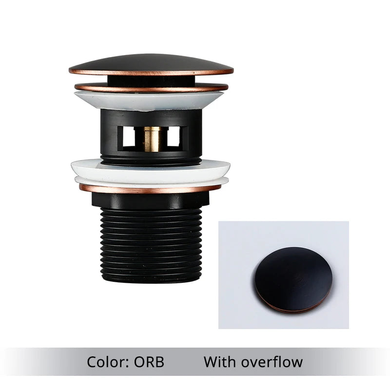 Pop Up Drain Button Sink Stopper Corrosion Resistant Bathroom Accessory For Kitchen Or Bath Modern Renovation 2026