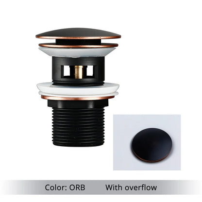 Pop Up Drain Button Sink Stopper Corrosion Resistant Bathroom Accessory For Kitchen Or Bath Modern Renovation 2026