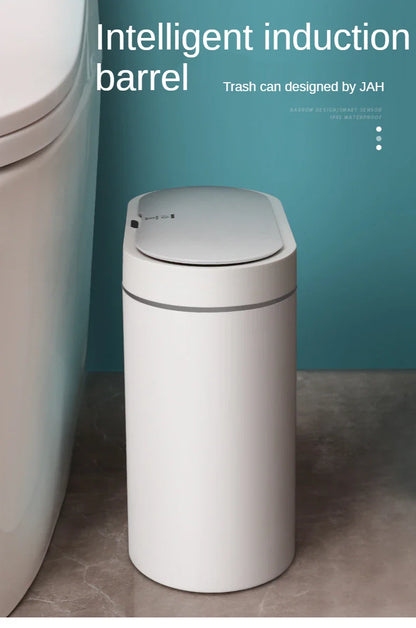 Sensor Trash Can Touchless 8L Kitchen Bathroom Bin Compact
