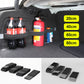 Suede Car Trunk Organizer with Fixing Belt - Auto Accessories for Storing & Tidying