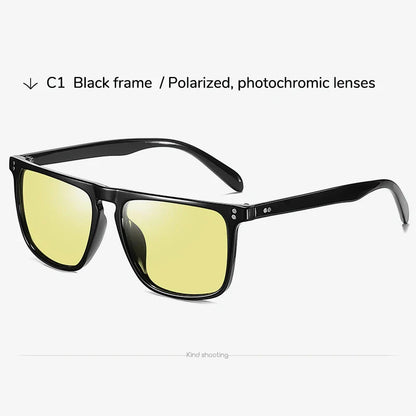 Photochromic Sunglasses Polarized Lenses For Driving Day And Night Comfort Lightweight Frame Fall 2025 Trend