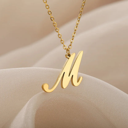 Personalisierte Gold-Initialen-Halskette - Elegantes minimalistisches Geschenk für Frauen, Hochzeiten & Jubiläen