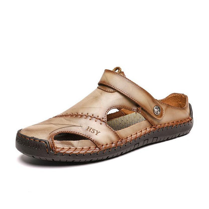 Variant image for Comfortable Orthopedic Sandals with Non-Slip Rubber Sole and Breathable Mesh Upper, Closed Toe Gladiator Design-31