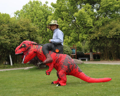 T-Rex Inflatable Halloween Cosplay Dinosaur Costume for Adults Men Women Carnival Party 2026